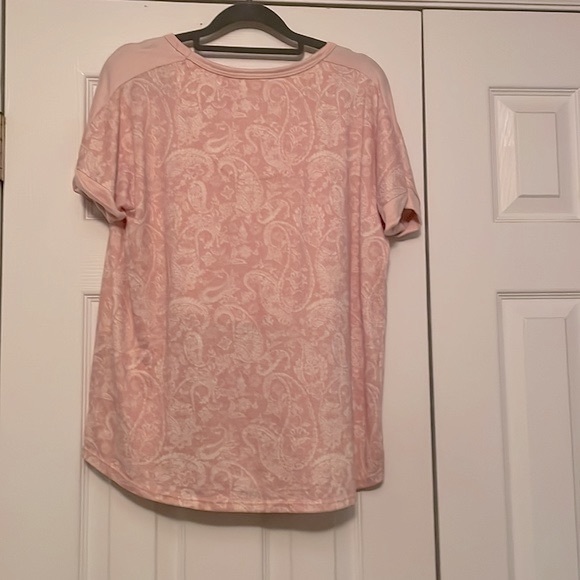 Lucky Brand Pink paisley pajamas Size L - Picture 3 of 6
